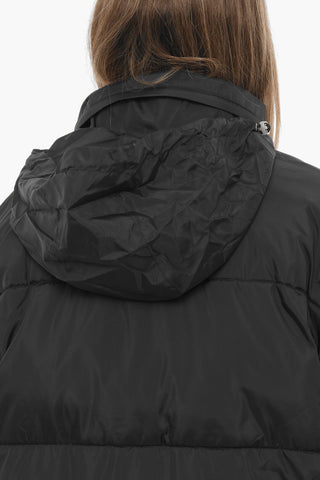 Padded ANNABETH Jacket with Detacheble Hem and Extractable Hood