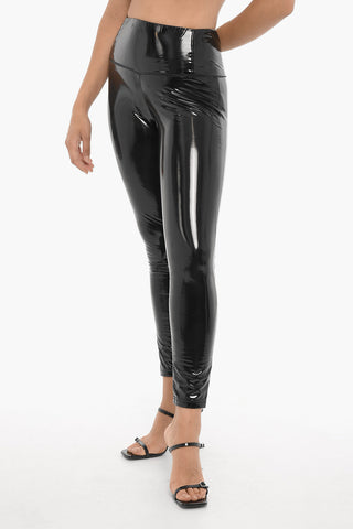 Pantaloni CORA In Vinile con Elastico in Vita
