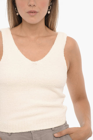 Tank Top in Tessuto Morbido 