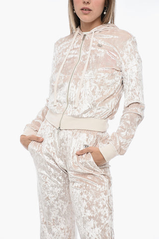 Chenille F-BRITY Hoodie Sweatshirt