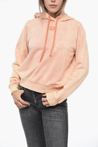 Garment-Dyed Hoodie REGGY with Logo