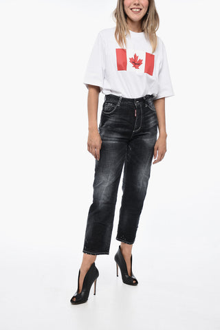 Boston Denims with Distressed Effect 20cm