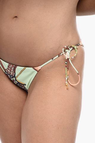 Briefs with Ties and Metallic Detail