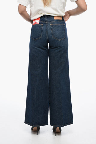 Flared D-AKEMI Denims with Dark Wash L.32