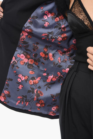 Double-breasted FLAHDANCE Virgin Wool Blend Suit with Flap Pockets
