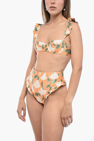 Set Bikini JENGIBRE SABANERO con Bralette e Dettagli Ruches