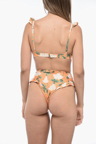 Ruffled Bikini Set with Bralette