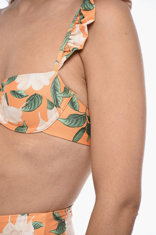 Set Bikini JENGIBRE SABANERO con Bralette e Dettagli Ruches