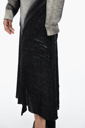 Double-Fabric Dress KIMOLOS with Ombré Effect