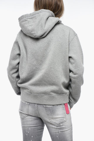 Printed BACK ON THE PLANET Hoodie Sweatshirt