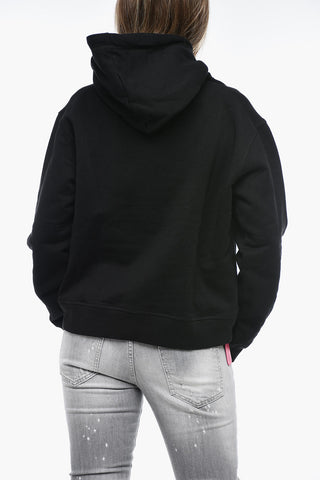 Printed BACK ON THE PLANET Hoodie Sweatshirt 