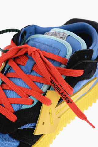 Canvas and Suede FLOATING ARROW Mid Sneakers