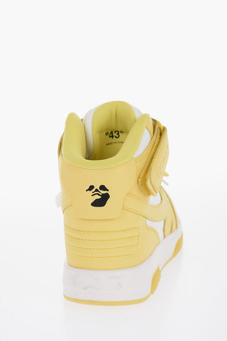 Schnür-Sneaker Aus Leder OUT OF OFFICE Mit Klettverschluss