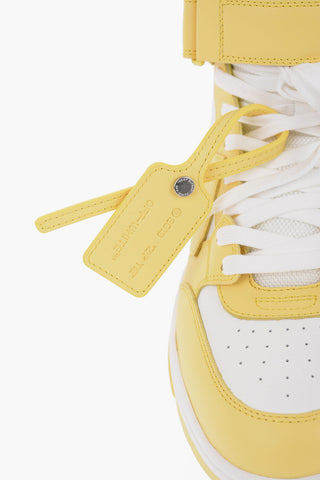 Schnür-Sneaker Aus Leder OUT OF OFFICE Mit Klettverschluss