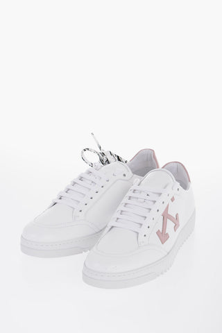 Lace-up ARROW CROSS Leather Sneakers
