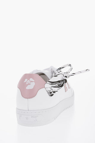Lace-up ARROW CROSS Leather Sneakers