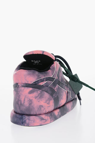 Sneakers Imbottite BUMP in Pelle Tie Dye