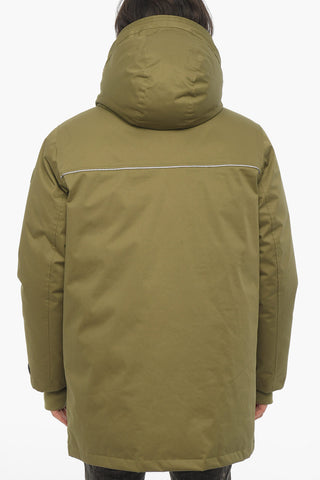 Soli Color BUTTER Down Jacket with Faux Fur