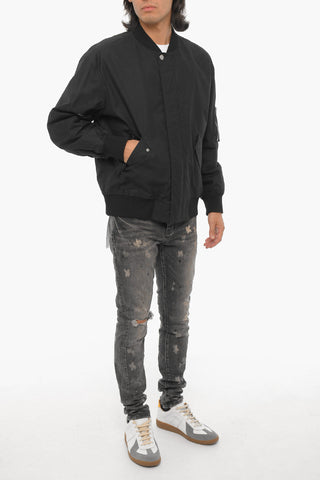 Solid Color GABRIEL Jacket with Ribbed Edges