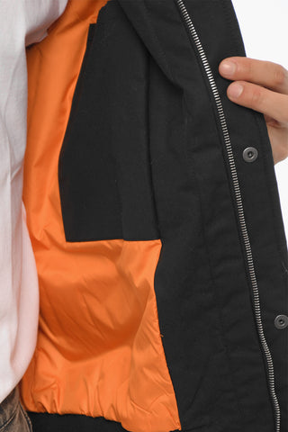 Solid Color GABRIEL Jacket with Ribbed Edges