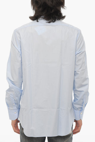 ALUMO Solid Color Poplin Cotton Shirt