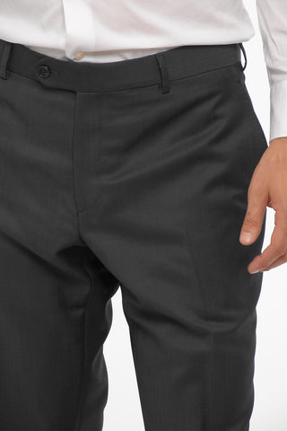 Solid Color Virgin Wool MANTUA Suit