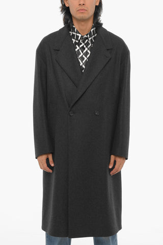 Wool Blend SANTACESAREA Double-Breasted Coat