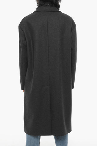 Wool Blend SANTACESAREA Double-Breasted Coat