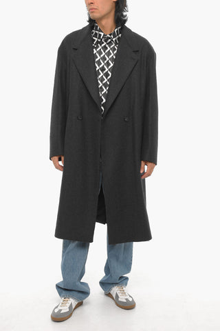Wool Blend SANTACESAREA Double-Breasted Coat