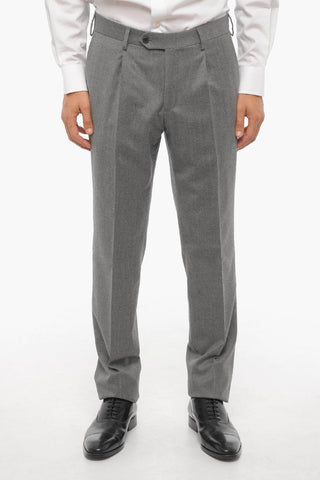 Side Vents Peak Lapel Double Breasted Suit