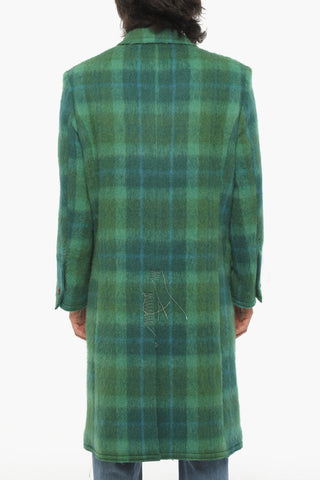 Cappotto a Doppiopetto in Misto Lana
