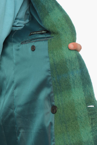 Cappotto a Doppiopetto in Misto Lana