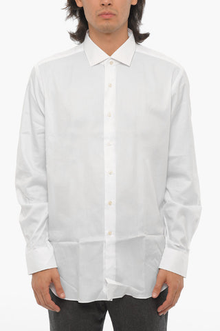 Spread Collar Solid Color X-ACADEMY Shirt
