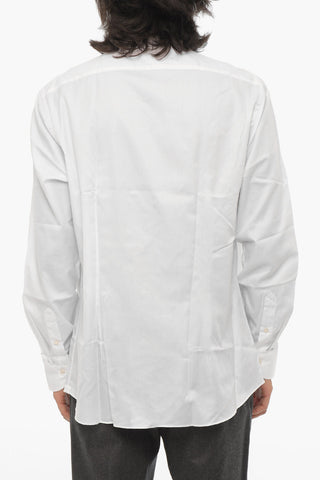 Spread Collar Solid Color X-ACADEMY Shirt