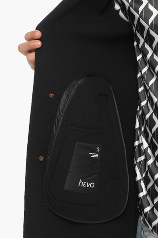 Solid Color Wool CASSANO Coat