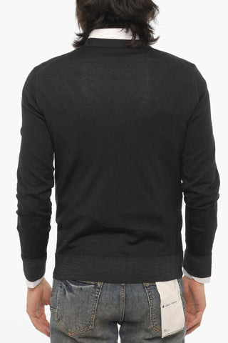 Maglia Girocollo in Lana Vergine