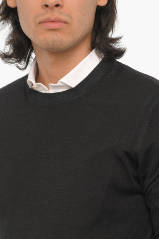 Maglia Girocollo in Lana Vergine