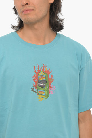 Front Printed Crew-neck T-Shirt