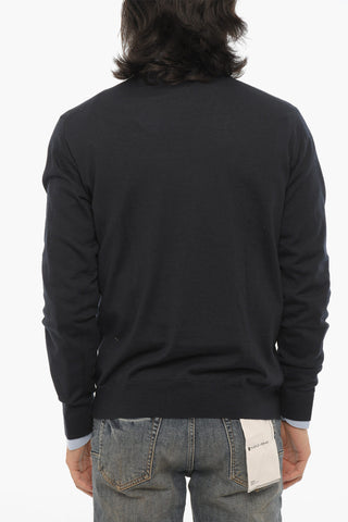 Maglia Girocollo in Lana Vergine