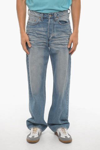 Regular Fit Stonewashed Jeans 24cm