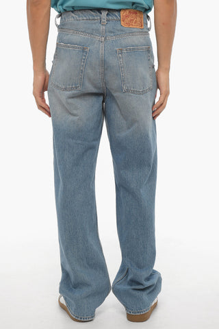 Regular Fit Stonewashed Jeans 24cm