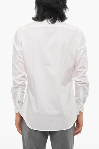 Solid Color Poplin Cotton Shirt