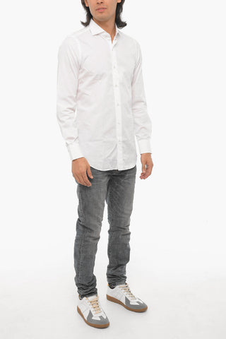 Solid Color Poplin Cotton Shirt