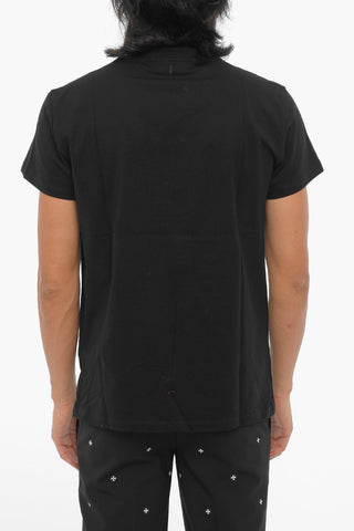 Printed Loose Fit Crew-neck T-shirt