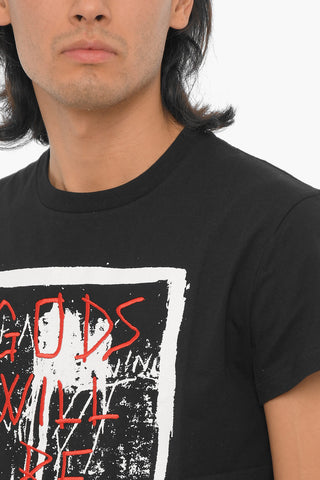 Printed Loose Fit Crew-neck T-shirt