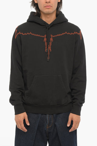 Brushed Cotton STITCH WINGS Hoodie
