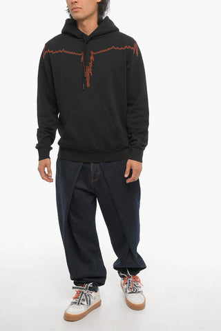 Brushed Cotton STITCH WINGS Hoodie