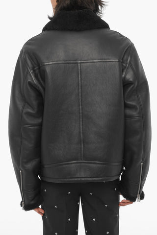 Leather ASHFORD Shearling Jacket