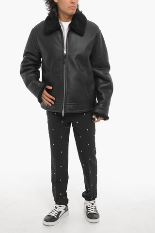 Leather ASHFORD Shearling Jacket