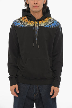 Hoodie LUNAR WINGS aus angerauter Baumwolle